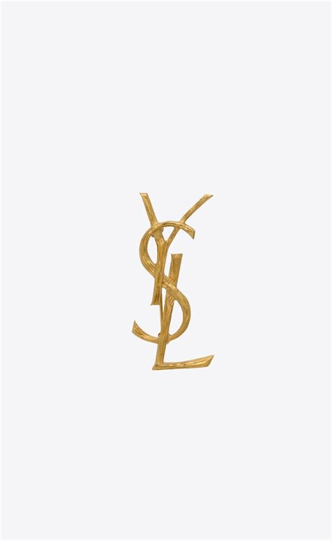 ysl small brooch|YSL brooch men.